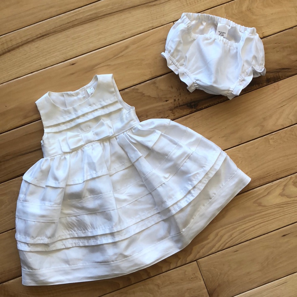 Cherokee Infant Dress with Diaper Cover